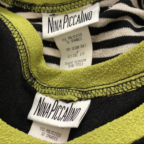 🔥VINTAGE NINA PICCALINO 2 PIECE DRESS SET🔥 - Picture 7 of 7
